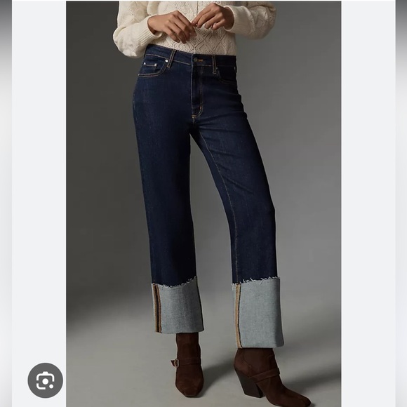 Pilcro Denim - Pilcro the Scotty cuffed jeans